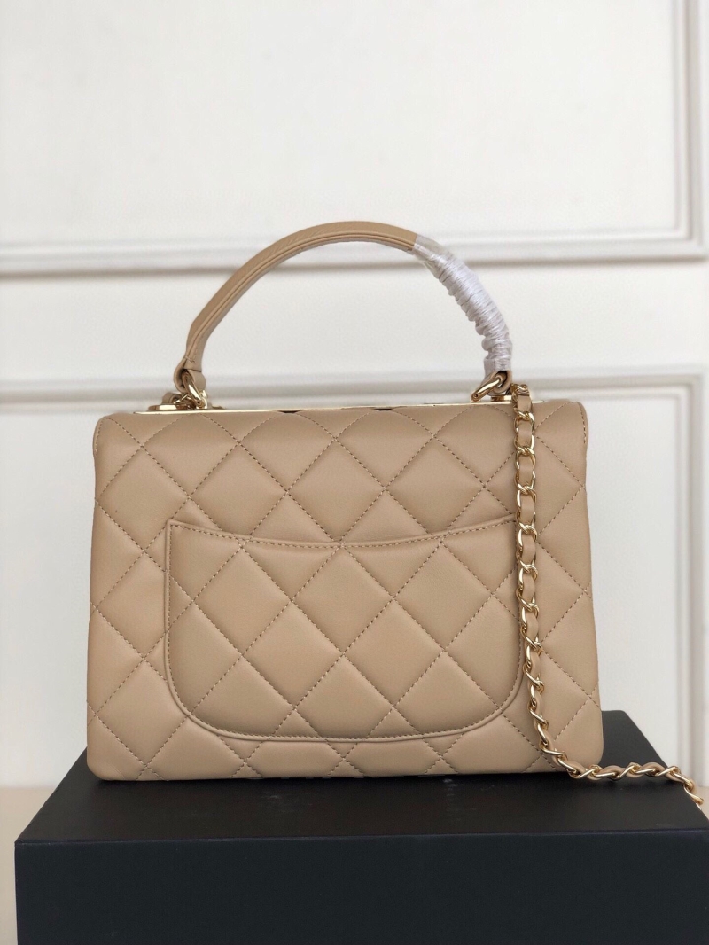 Ch**el top handle bags